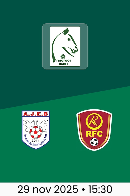 AJEB - Rahimo FC | Burkina Faso Ligue 1 2025-26