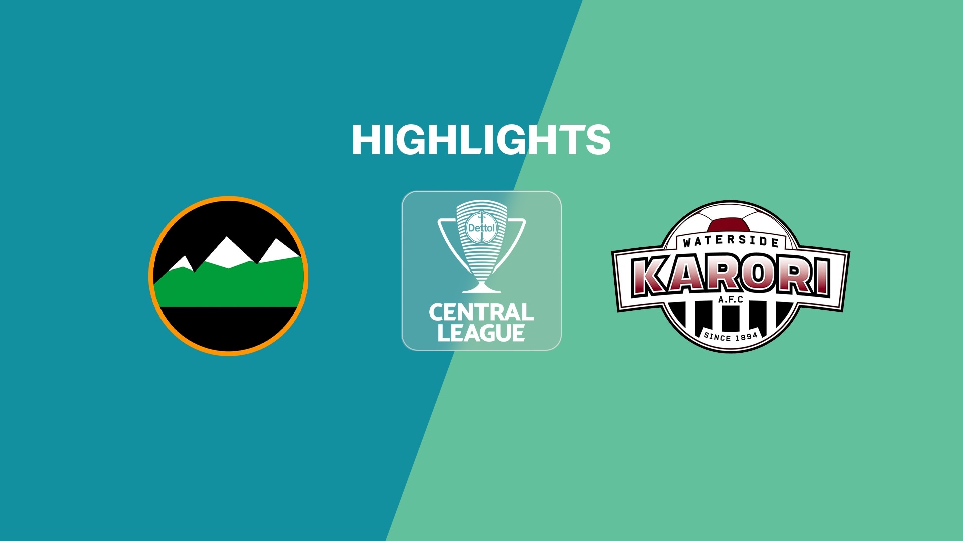 Upper Hutt City vs Waterside Karori | Liga Central | Liga Nacional 2025 | Highlights