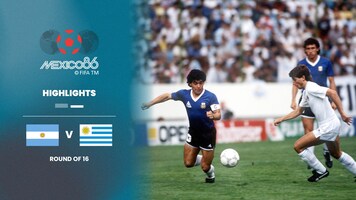 Argentina x Uruguai | Oitavas de final | Copa do Mundo da FIFA México 1986™ | Melhores momentos