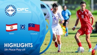 Taiti x Samoa | Disputa do 5º lugar | OFC U-19 Men's Championship | Melhores momentos