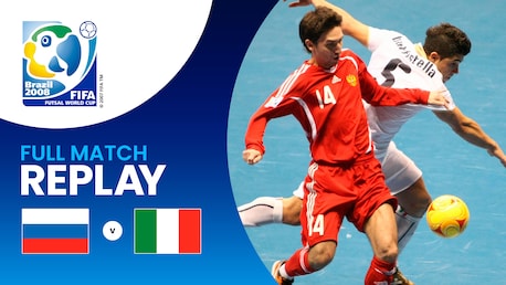 Russia v Italy | Play-off for third place | FIFA Futsal World Cup Brazil 2008™ | Full Match Replay