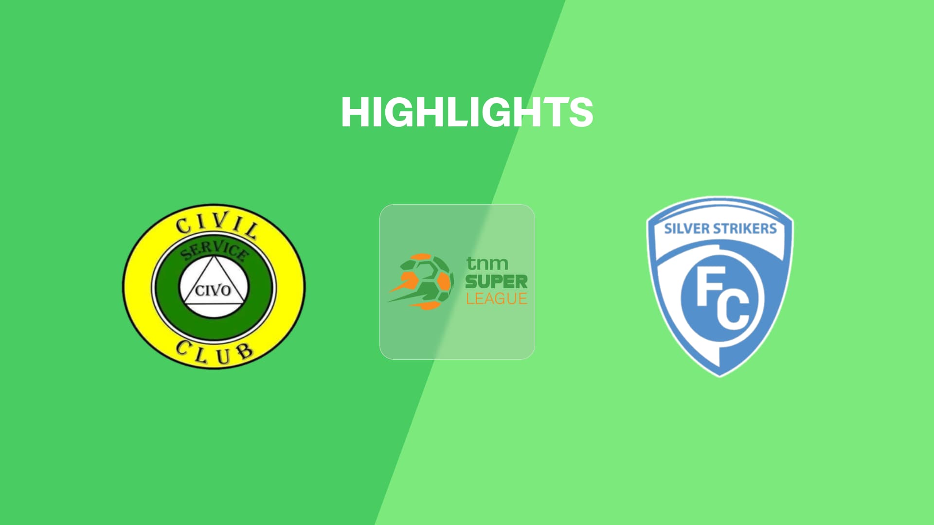 Civil Service United - Silver Strikers FC | TNM Super League 2025 | Highlights
