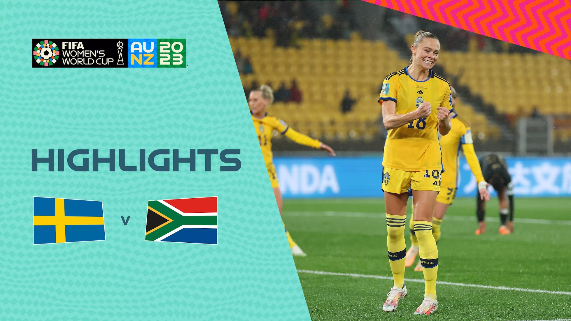 Schweden - Südafrika | Gruppe G | FIFA Frauen-Weltmeisterschaft Australien & Neuseeland 2023™ | Highlights (Ohne Kommentar)
