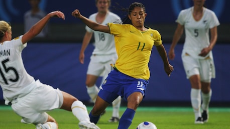 Cristiane Goal 54' | New Zealand v Brazil | FIFA Women's World Cup China 2007™