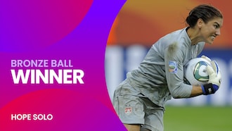 Hope Solo | Bola de Bronze | Copa do Mundo Feminina FIFA 2011, no Alemanha
