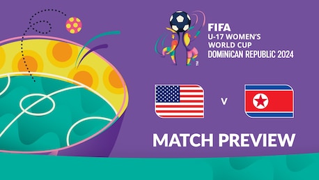Estados Unidos x Coreia do Norte | Semifinais | Copa do Mundo Feminina Sub-17 da FIFA República Dominicana 2024™ | Prévia da partida