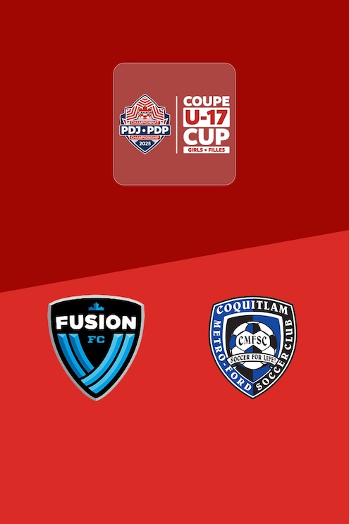 Fusion FC x Coquitlam Metro-Ford SC | Girls' 2025 PDP U-17 Cup | Jogo completo