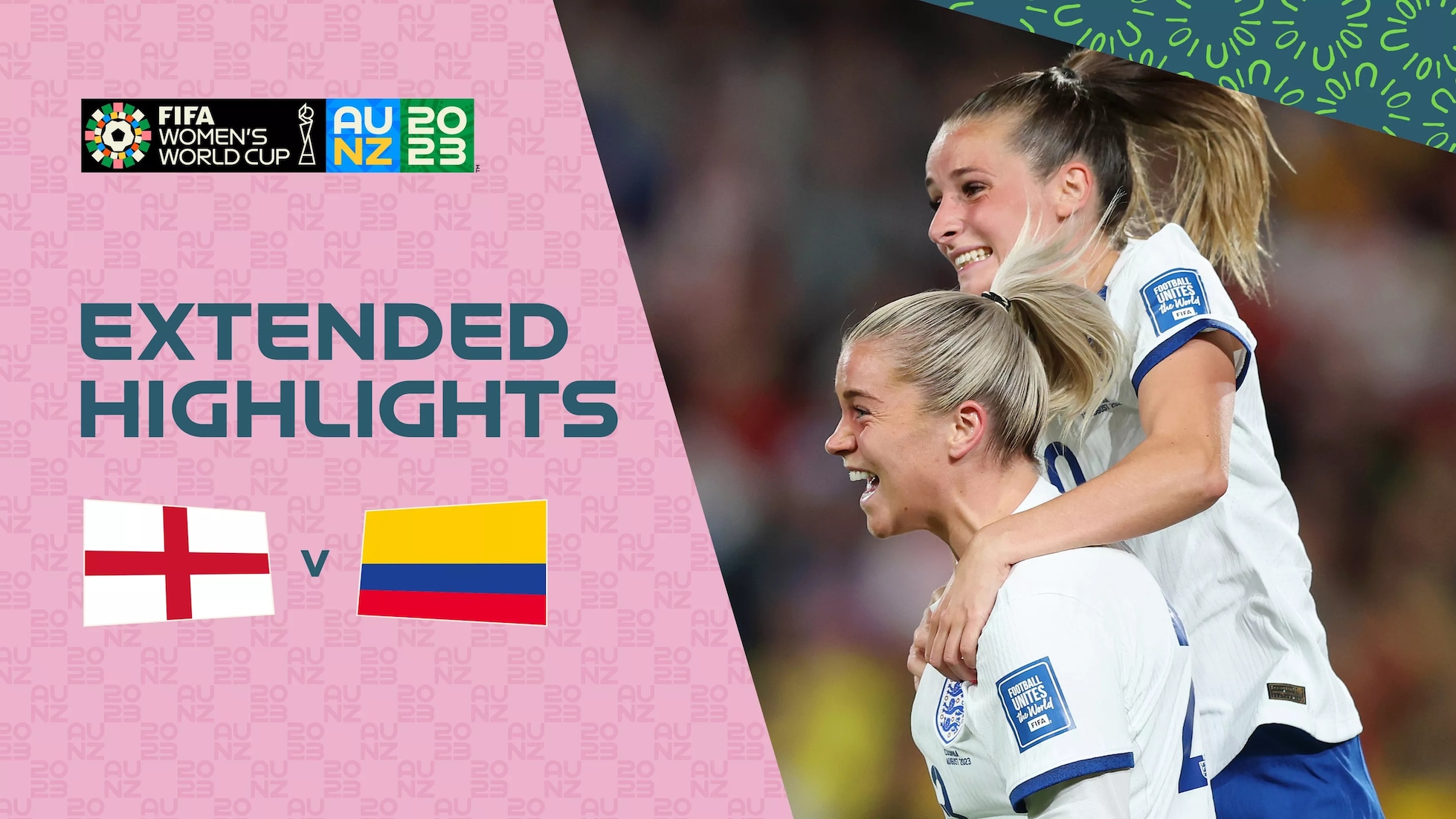 Inglaterra vs Colombia | Cuartos de final | Copa Mundial Femenina de la FIFA Australia & Nueva Zelanda 2023™ | Highlights Extendidos