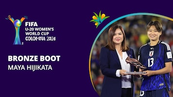 Maya Hijikata | Bronzerner Schuh | FIFA U-20-Frauen-Weltmeisterschaft Kolumbien 2024™