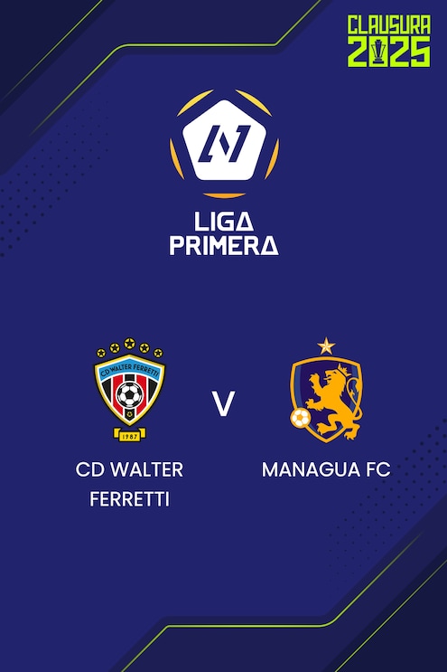 CD Walter Ferretti - Managua FC | Liga Primera Nicaragua 2024/25 | Match complet