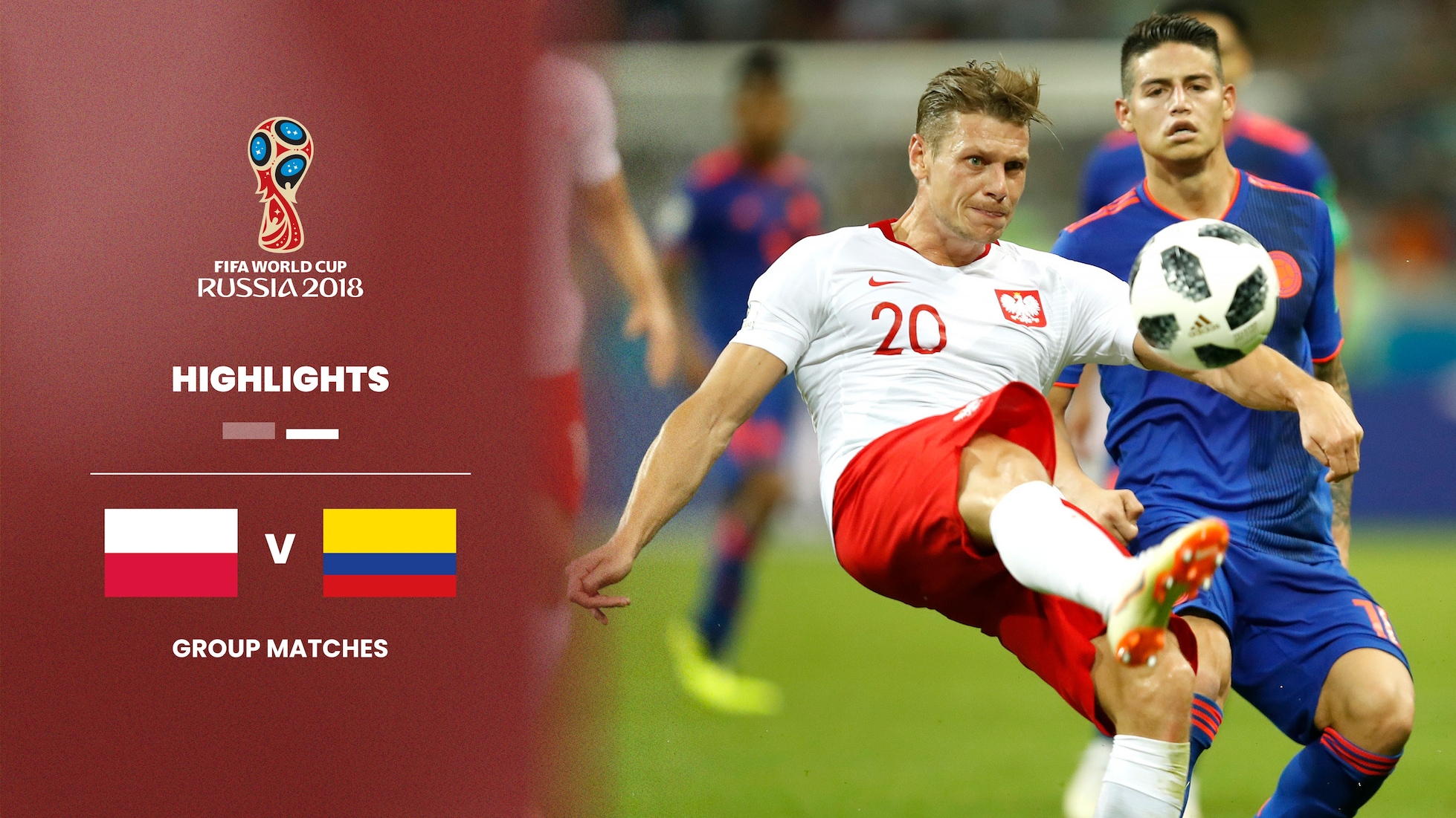 Pologne - Colombie | Groupe H | Coupe du Monde de la FIFA, Russie 2018™ | Résumé vidéo