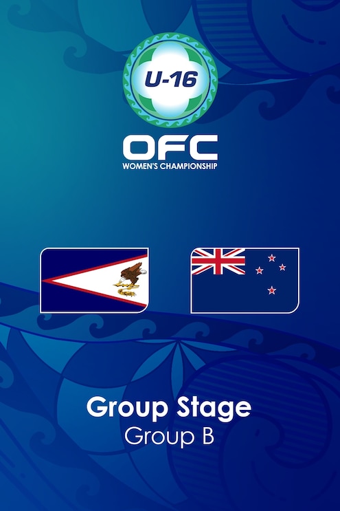 American Samoa - New Zealand | Phase de groupes | Championnat Féminin U-16 de l'OFC 2025 | Match complet