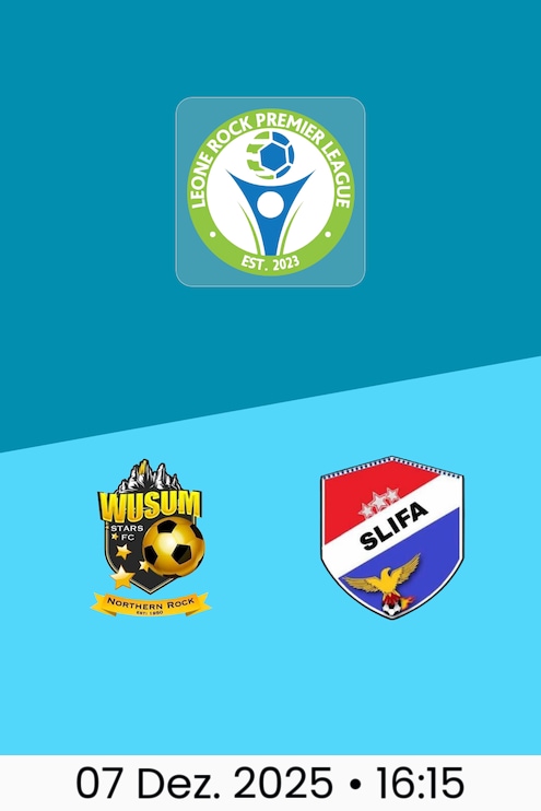 Wusum Stars FC - SLIFA FC | Leone Rock Premier League 2025-26