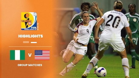 Nigeria - USA | Gruppo B | Coppa del Mondo Femminile FIFA Cina 2007 | Highlights