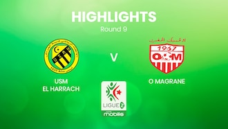 USM El Harrach v O Magrane