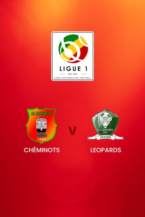 Chéminots x Léopards | Championnat National Direct Ligue 1 | Congo | Jogo completo