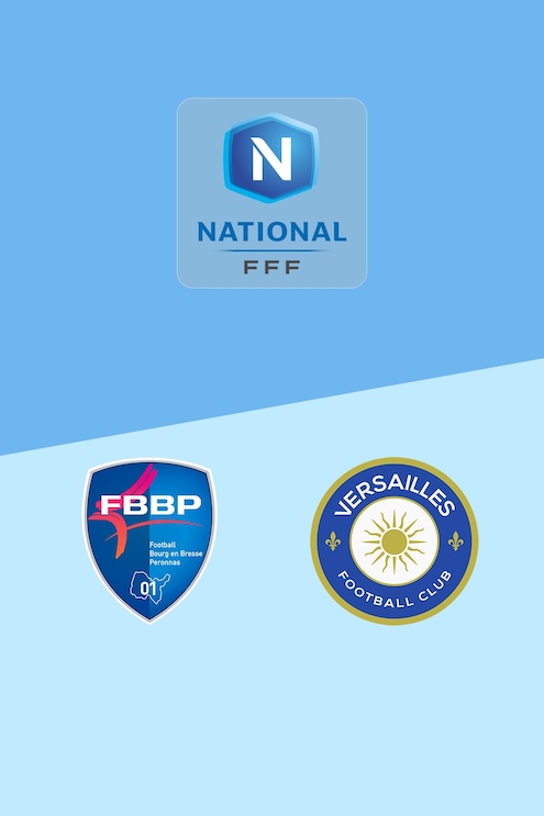 Bourg-Péronnas - Versailles | Championnat National 2025/2026 | Match complet