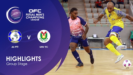 AS PTT x UNV FC | Fase de grupos | OFC Futsal Men’s Champions League | Melhores momentos