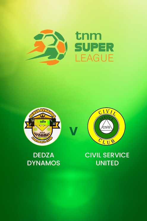 Dedza Dynamos vs Civil Service United | TNM Super League | Malawi | Partido completo