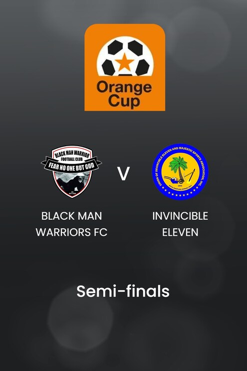 Black Man Warriors FC x Invincible Eleven | Meias-finais - Primeira mão | Orange Cup 2024/25 | Jogo completo