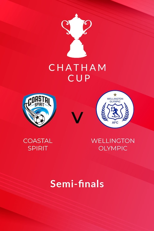 Coastal Spirit vs Wellington Olympic | Semifinales | Chatham Cup | Partido completo