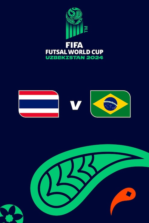 Tailândia x Brasil | Grupo B | Copa do Mundo de Futsal da FIFA Uzbequistão 2024™ | Jogo completo