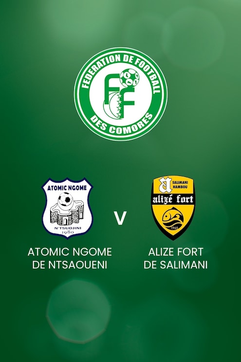 Atomic Ngomé vs Alizé Fort | Comoros Division 1 - Ngazidja | Partido completo