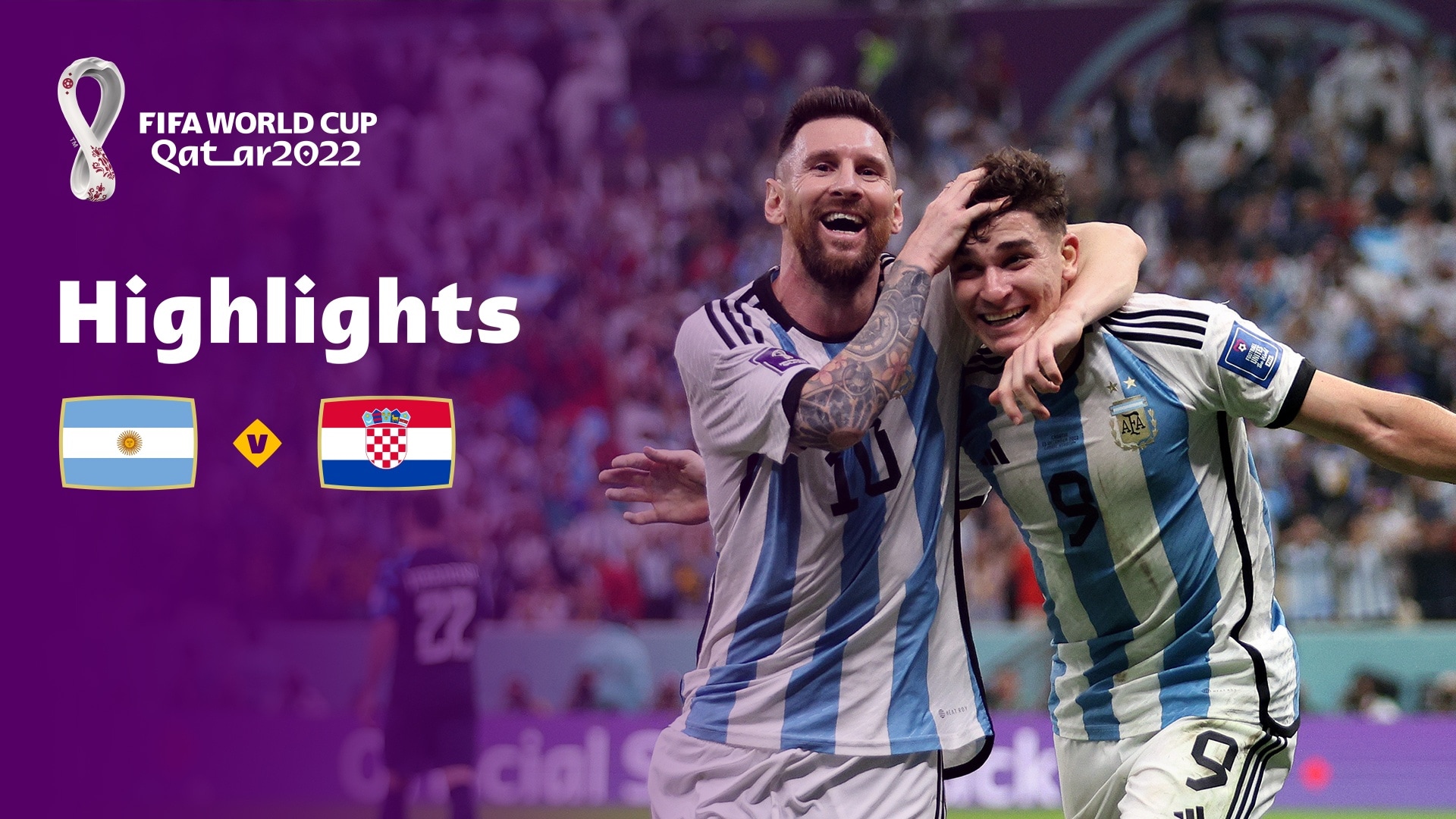 Argentinien - Kroatien | Halbfinale | FIFA Fussball-Weltmeisterschaft Katar 2022™ | Highlights