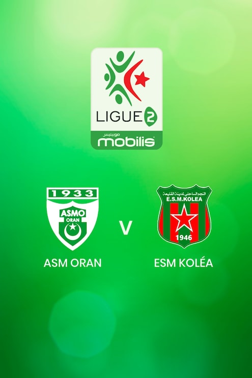 ASM Oran - ESM Koléa | Ligue 2 2024/2025 | Algerien | Spiel in voller Länge