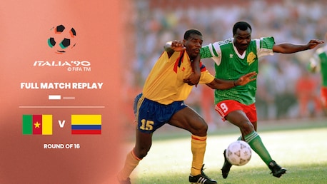 Cameroon v Colombia | Round of 16 | 1990 FIFA World Cup Italy™ | Full Match Replay