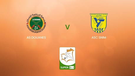 AS Douanes vs ASC Snim | Super D-1 2024/25 | Mauritania | Partido completo