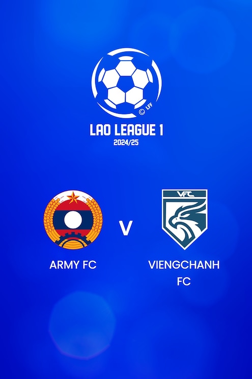 Army FC v Viengchanh FC | Lao League 1 2024/25 | Full Match Replay