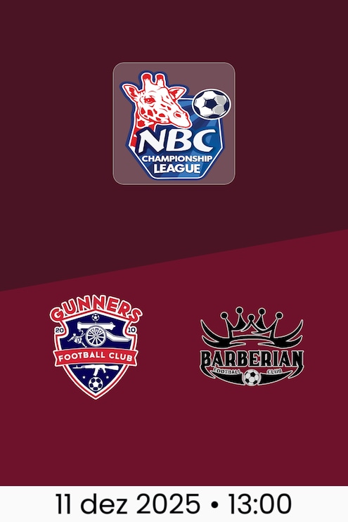Gunners FC x Barberian FC | Championship League 2025/26