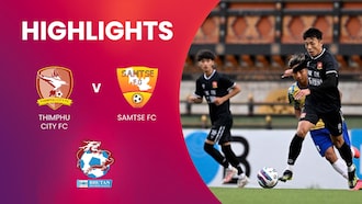 Thimphu City FC v Samtse FC | Bhutan Premier League | Highlights