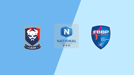 Caen vs Bourg-Péronnas | Campeonato Nacional 2025/2026
