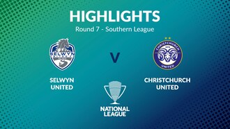 Selwyn United - Christchurch United | Tour 7 | Southern League | Men's National League Regional Phase | Résumé vidéo