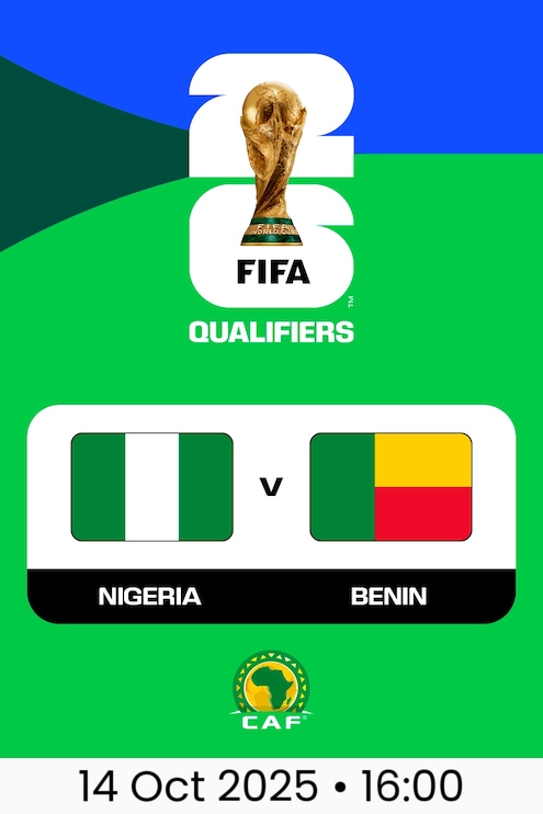 Nigeria v Benin | FIFA World Cup 26™ CAF Qualifiers