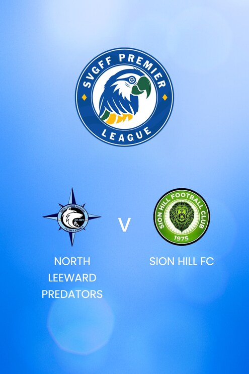 North Leeward Predators - Sion Hill FC | SVGFF Premier League 2024/25 | Match complet