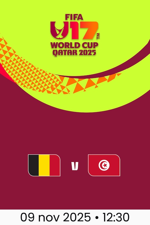 Belgio - Tunisia | Coppa del Mondo FIFA U-17 Qatar 2025