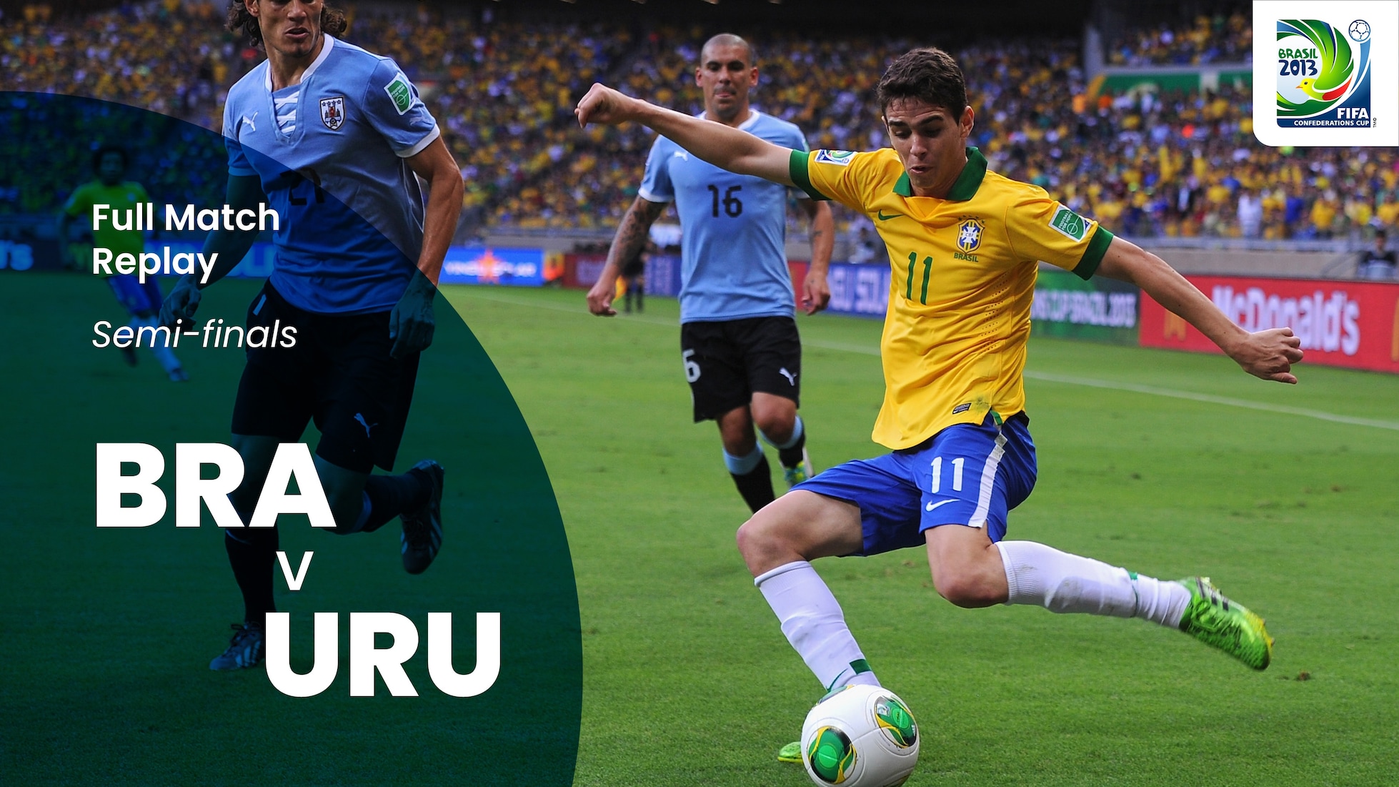 Brazil v Uruguay | Semi-finals | FIFA Confederations Cup Brazil 2013™ | Full Match Replay