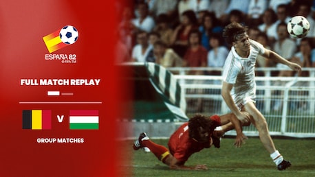 Belgio - Ungheria | Gruppo 3 | Coppa del mondo FIFA Germania 1982 | Match completo