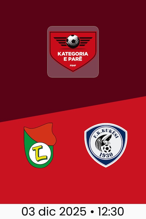 Lushnja - Kukësi | Kategoria e Parë 2025/26