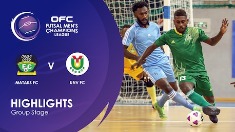 Mataks FC x UNV FC | Fase de grupos | OFC Futsal Men’s Champions League | Melhores momentos