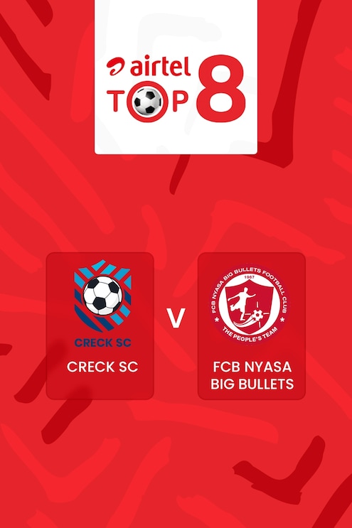 Creck Sporting FC vs FCB Nyasa Big Bullets | Airtel Top 8 2025 | Partido completo