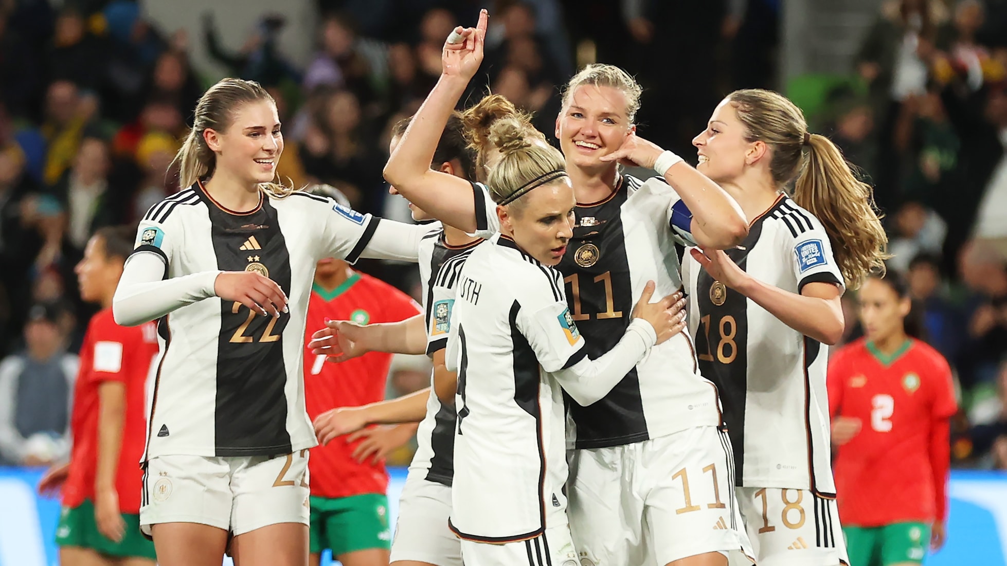 Gol di Alexandra Popp 39' | Germania vs Marocco | Coppa del Mondo femminile FIFA Australia & Nuova Zelanda 2023™