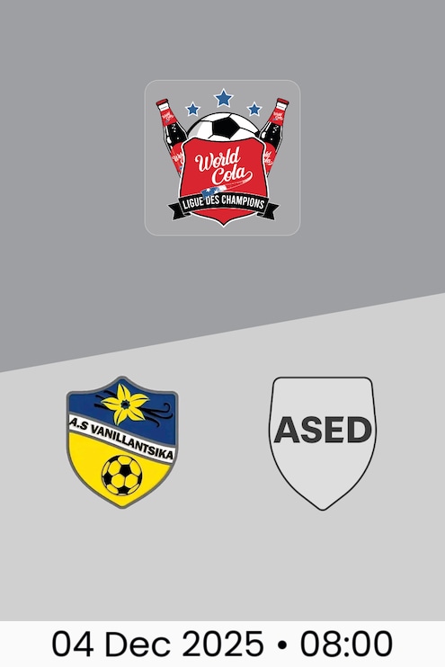 Vanilantsika v ASED | World Cola Ligue des Champions D2 2025