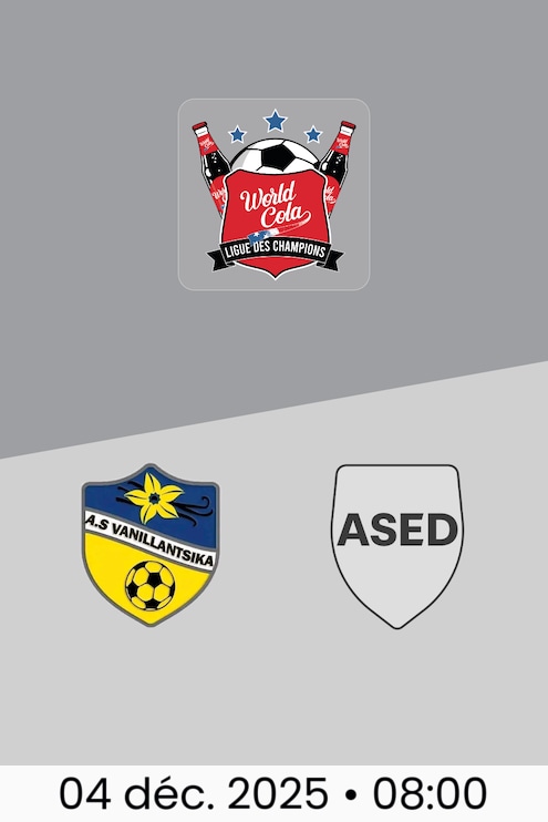 Vanilantsika - ASED | World Cola Ligue des Champions D2 2025