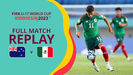Nova Zelândia x México | Grupo F | Copa do Mundo Sub-17 da FIFA Indonésia 2023™ | Jogo completo