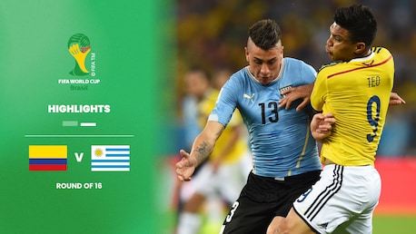 Colombia - Uruguay | Ottavi di finale | Coppa del Mondo FIFA Brasile 2014 | Highlights