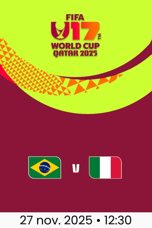 Brésil - Italie | Coupe du Monde U-17 de la FIFA, Qatar 2025™